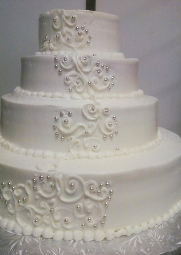 Geddes Bakery wedding cake