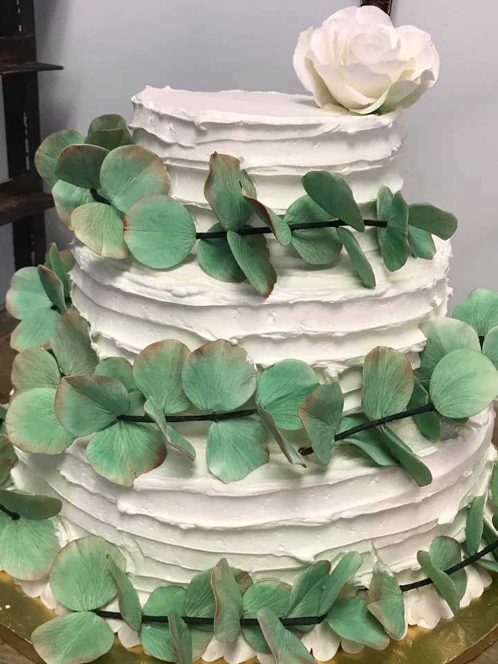 Geddes Bakery wedding cake