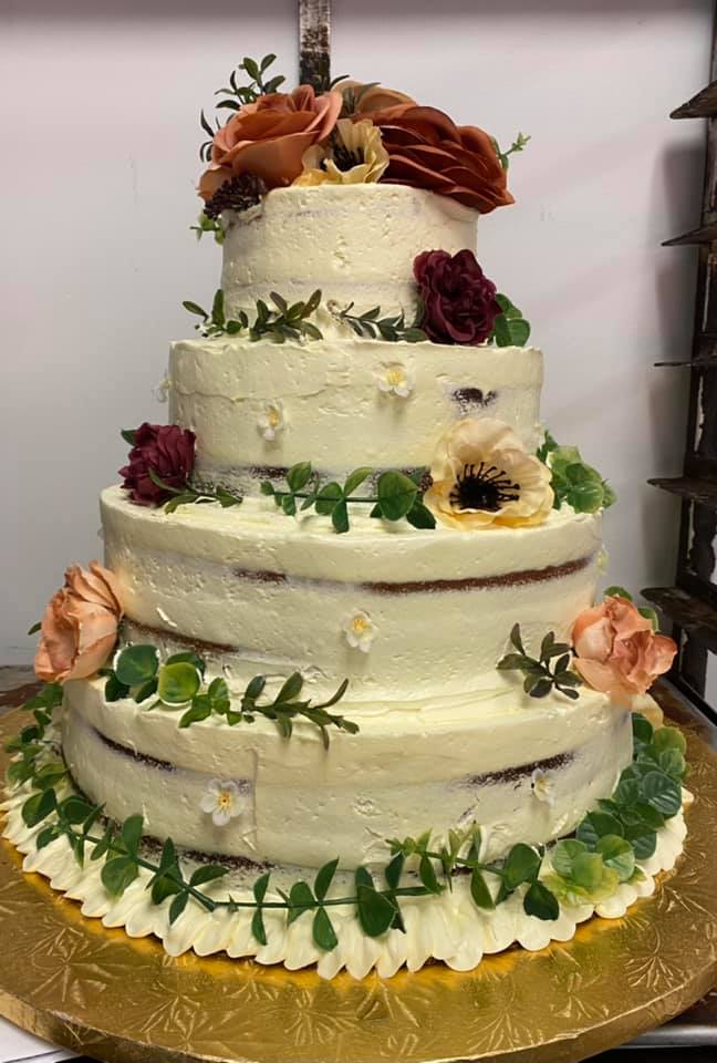 Geddes Bakery wedding cake