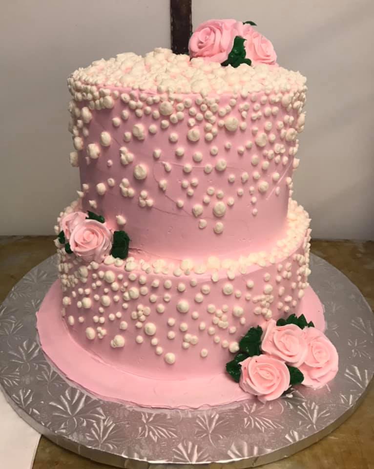 Geddes Bakery wedding cake